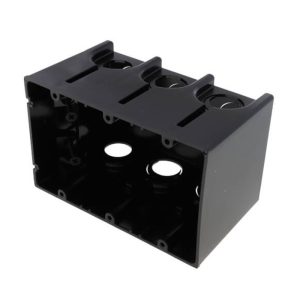 Arlington F103 3-Gang One-Box Non-Metallic Outlet Box