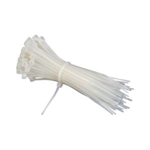 TW24N175 Natural 24" 175lb Self-Locking Cable Ties (Pack of 100)