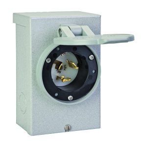 Reliance Controls PB50 Generators Up to 12,500 Running Watts 50-Amp NEMA 3R Power Inlet Box