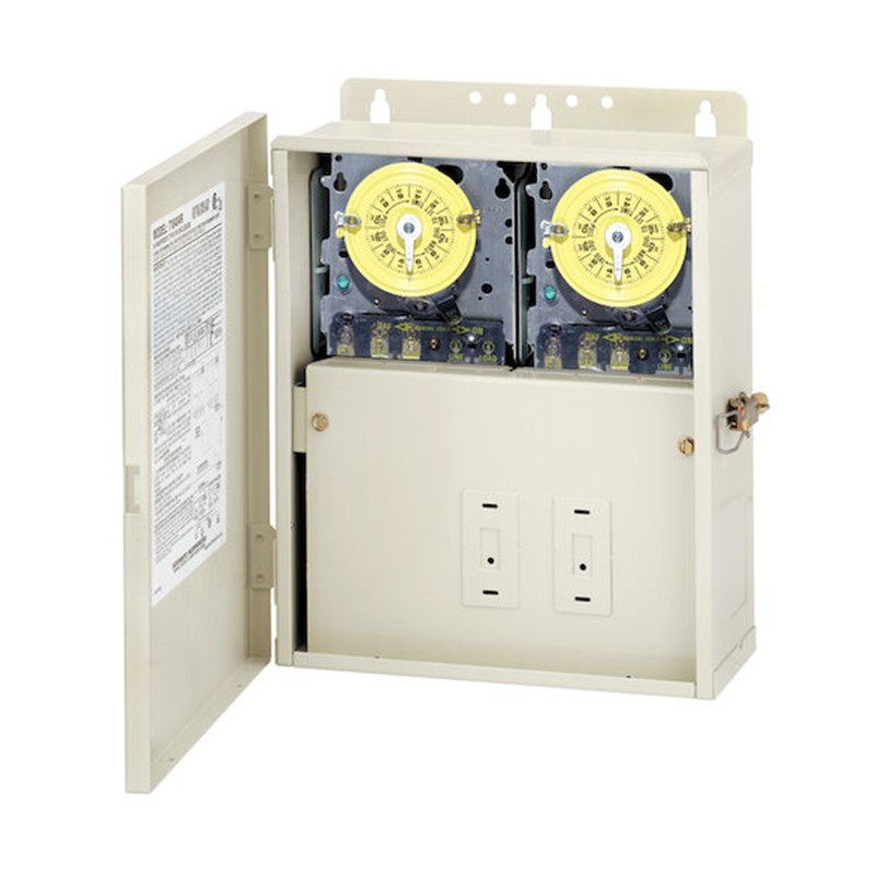 Intermatic T10604R Control Panel with T106M & T104M Mechanisms