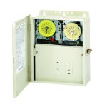 Intermatic T12404R Control Panel with T104M201 & T104M Mechanisms