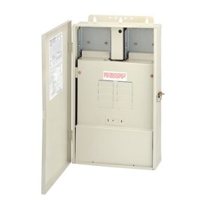 Intermatic T40000RT3 100 A Load Center Only with 300 W Transformer, 8-Breaker Spaces