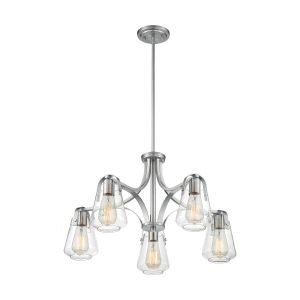 NUVO 60-7115 Skybridge 5 Light Chandelier