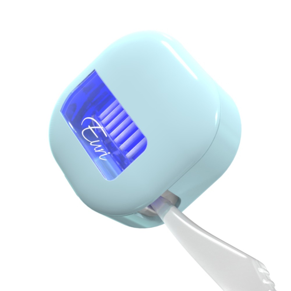 Euri Lighting EUV-2002F Light Blue Toothbrush Sterilizer