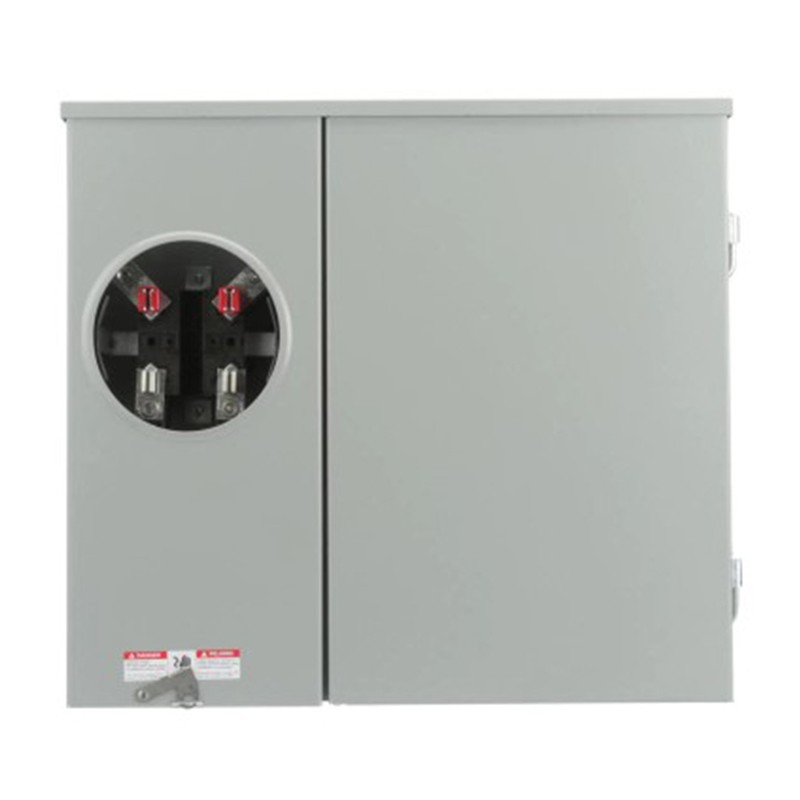 Siemens MC0816B1200RTH 200 Amp 8-Space 16-Circuit OH/UG Ringless Meter Combo with Feed-Thru Lugs