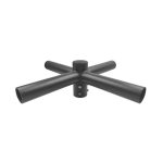 Morris 79959 Round Pole Top Tenon Mount 4 Tenon 90° 2-3/8" Slipfitter