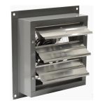 Canarm SD10 10-in. Two Speed Shutter Mounted Exhaust Fan