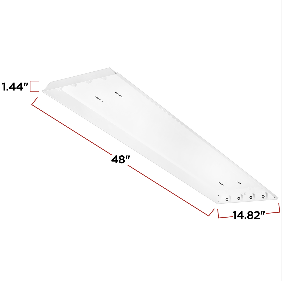 TCP EL4WA4LT8B1 4FT 4-LAMP LED T8-READY ELITE HIGH BAY - SINGLE-ENDED