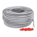 Northern Cables 14-2-MC Metal Clad Armored Cable 14 AWG, 250 ft