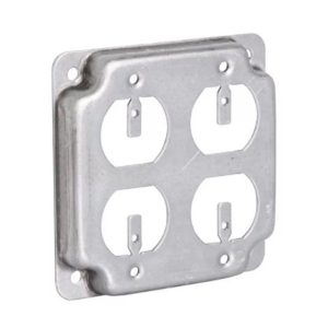 Raco 907C 2-Gang Duplex Square Cover