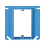 Carlon A410 1-Gang Blue Non-Metallic ENT Box Cover