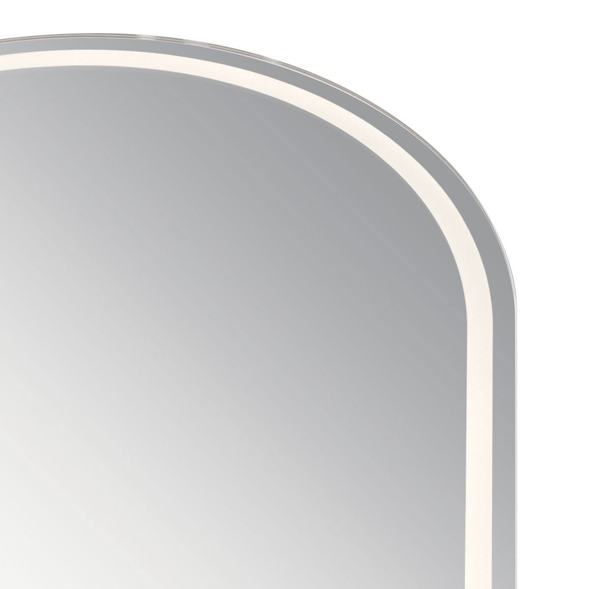 KICHLER 86010 28" LED RADANA VANITY MIRROR WITH ETCHED PANEL 3000K