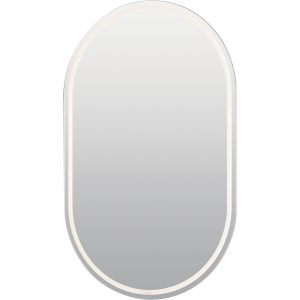 KICHLER 86010 28" LED RADANA VANITY MIRROR WITH ETCHED PANEL 3000K