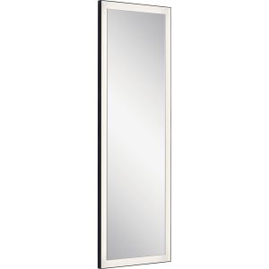 KICHLER 84173 20" LED RYAME LIGHTED MIRROR BLACK 3000K
