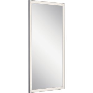 KICHLER 84172 30" LED RYAME LIGHTED MIRROR SILVER 3000K