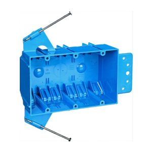 Carlon B344A Three Gang PVC Outlet Box