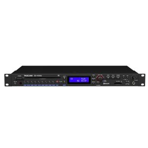 Tascam CD-400U CD/Media Player with Bluetooth and Integrated AM/FM Receiver