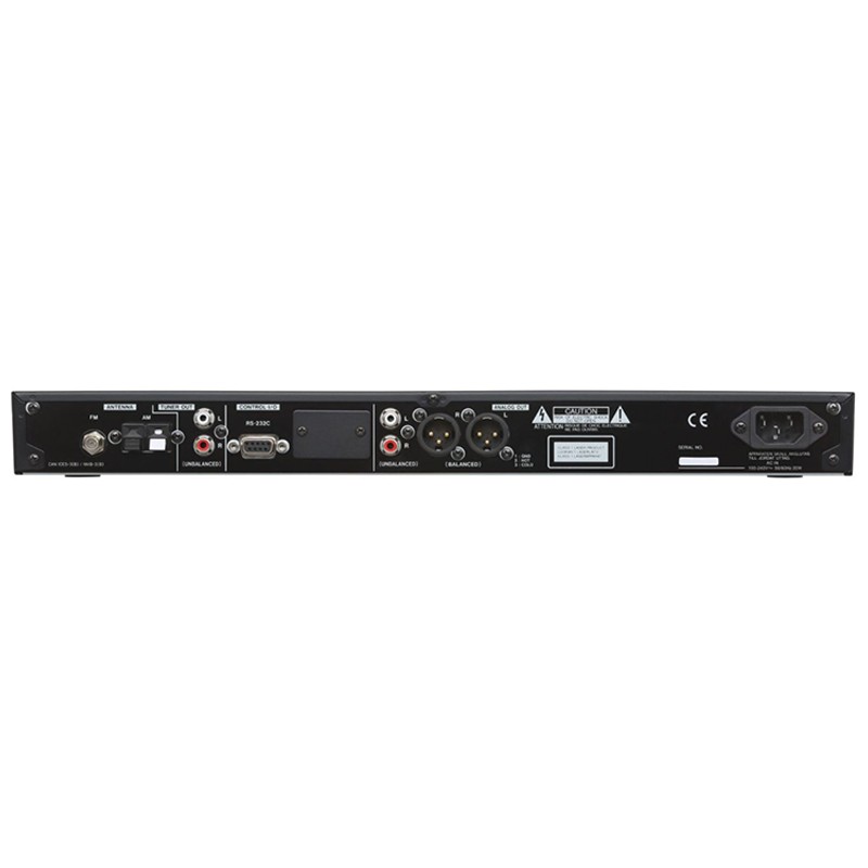 Tascam CD-400U CD/Media Player with Bluetooth and Integrated AM/FM Receiver