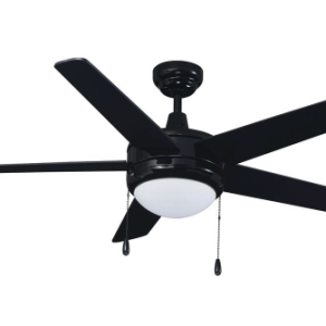 ROYAL PACIFIC 1005OB-OB-E26-L 50" SWEEP MIRAGE 5-BLADE CEILING FAN MATTE OIL RUBBED BRONZE - A19 LED LAMPS INCLUDED