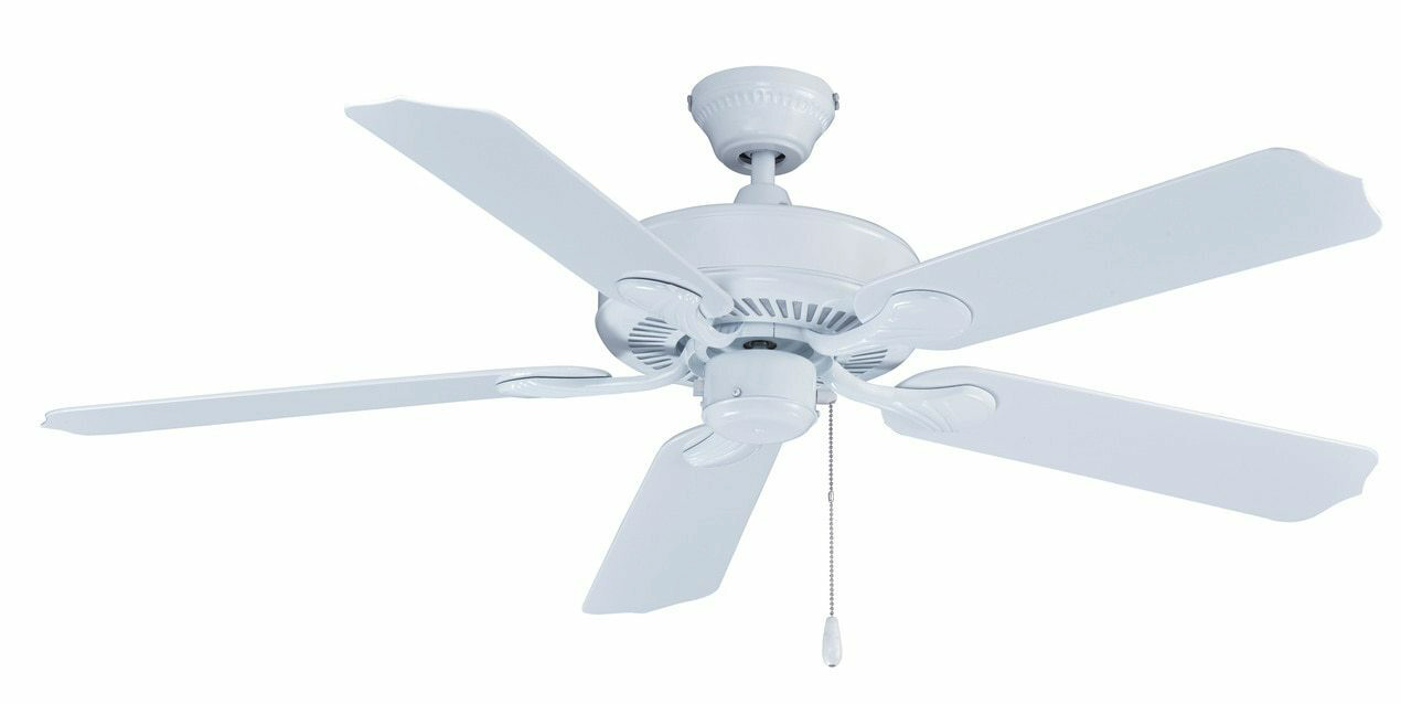 ROYAL PACIFIC 1015W-WW-WW LED 52" SWEEP SUNSET 5-BLADE CEILING FAN WHITE