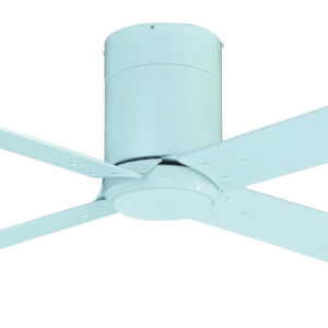 ROYAL PACIFIC 1024WW-WW-PC LED METALIS 52" SWEEP HUGGER 4-BLADE PULL CHAIN CEILING FAN WHITE