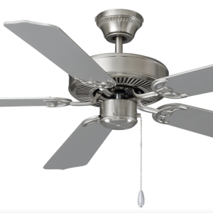 ROYAL PACIFIC 1032BN-BN LED DESERT MOON 52" 5-BLADE CEILING FAN BRUSHED NICKEL