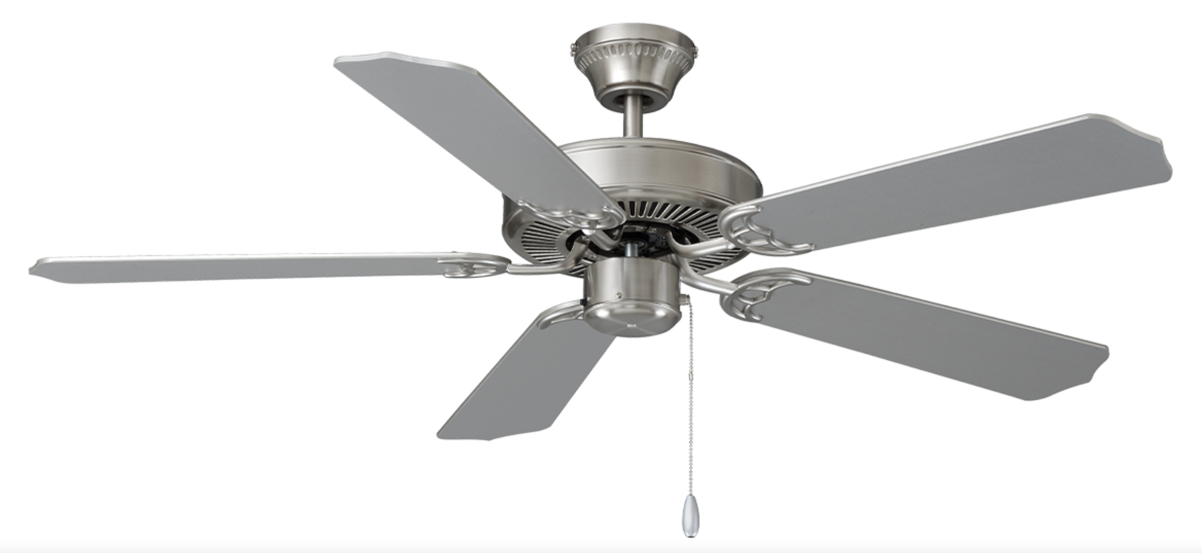 ROYAL PACIFIC 1032BN-BN LED DESERT MOON 52" 5-BLADE CEILING FAN BRUSHED NICKEL