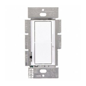 Lutron DVSTV-WH Concealed with On/Off Rocker Lighting Dimmer