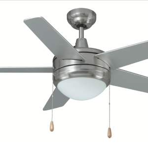 ROYAL PACIFIC 1042LED-BN-BN LED MIRAGE II 44" 5-BLADE CEILING FAN BRUSHED NICKEL - LED LIGHT KIT INCLUDED