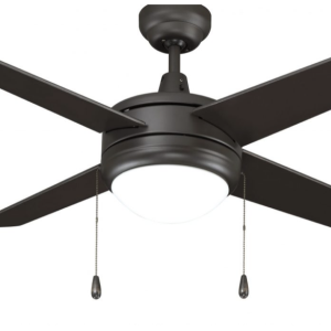 ROYAL PACIFIC 1041LED-OB-OB LED EUROPA II 44" 4-BLADE CEILING FAN OIL-RUBBED NICKEL - LED LIGHT KIT INCLUDED