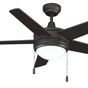 ROYAL PACIFIC 1042LED-OB-OB LED MIRAGE II 44" 5-BLADE CEILING FAN OIL-RUBBED BRONZE - LED LIGHT KIT INCLUDED