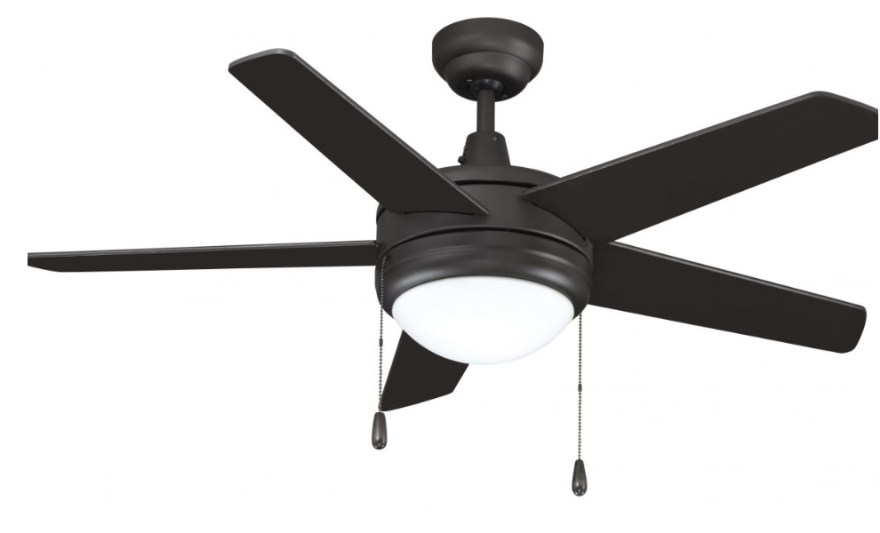 ROYAL PACIFIC 1042LED-OB-OB LED MIRAGE II 44" 5-BLADE CEILING FAN OIL-RUBBED BRONZE - LED LIGHT KIT INCLUDED