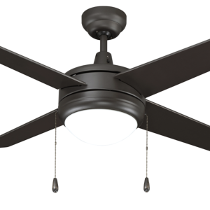 ROYAL PACIFIC 1044LED-OB-OB LED EUROPA IV 52" 4-BLADE CEILING FAN OIL-RUBBED BRONZE - LED LIGHT KIT INCLUDED