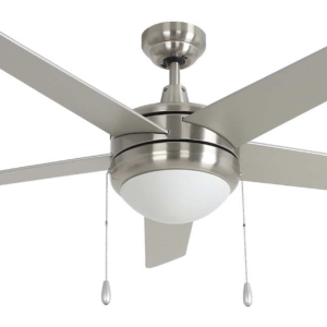ROYAL PACIFIC 1045LED-BN-BN LED MIRAGE IV 52" 5-BLADE CEILING FAN BRUSHED NICKEL - LED LIGHT KIT INCLUDED