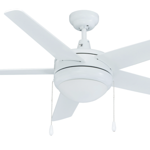 ROYAL PACIFIC 1045LED-WW-WW LED MIRAGE IV 52" 5-BLADE CEILING FAN WHITE - LED LIGHT KIT INCLUDED
