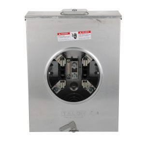 Siemens UAT437-XGF 600 VAC 200 Amp 1-Phase 3-Wire Ringless Meter Mounting Equipment