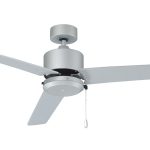 ROYAL PACIFIC 1067BP-BP ALDEA VII 52" 3-BLADE CEILING FAN BRUSHED PEWTER - WET LISTED FAN
