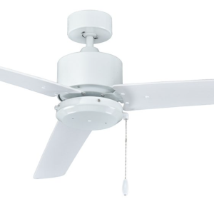 ROYAL PACIFIC 1067WW-WW ALDEA VII 52" 3-BLADE CEILING FAN WHITE - WET LISTED FAN