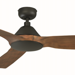 ROYAL PACIFIC 1072OB-WT-LK COLIBRI 60" 3-BLADE CEILING FAN OIL-RUBBED BRONZE / WALNUT - LED LIGHT KIT INCLUDED
