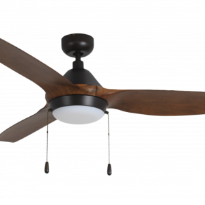 ROYAL PACIFIC 1072LED-OB-WT-PC COLIBRI 60" 3-BLADE CEILING FAN W/ PULL CHAIN OIL-RUBBED BRONZE / WALNUT - LED LIGHT KIT