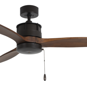 ROYAL PACIFIC 1073OB-WT-PC TORQUE 52" 3-BLADE CEILING FAN OIL-RUBBED BRONZE / WALNUT - PULL CHAIN INCLUDED