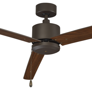 ROYAL PACIFIC 1074OB-WT ALDEA II 52" 3-BLADE CEILING FAN OIL-RUBBED BRONZE / WALNUT