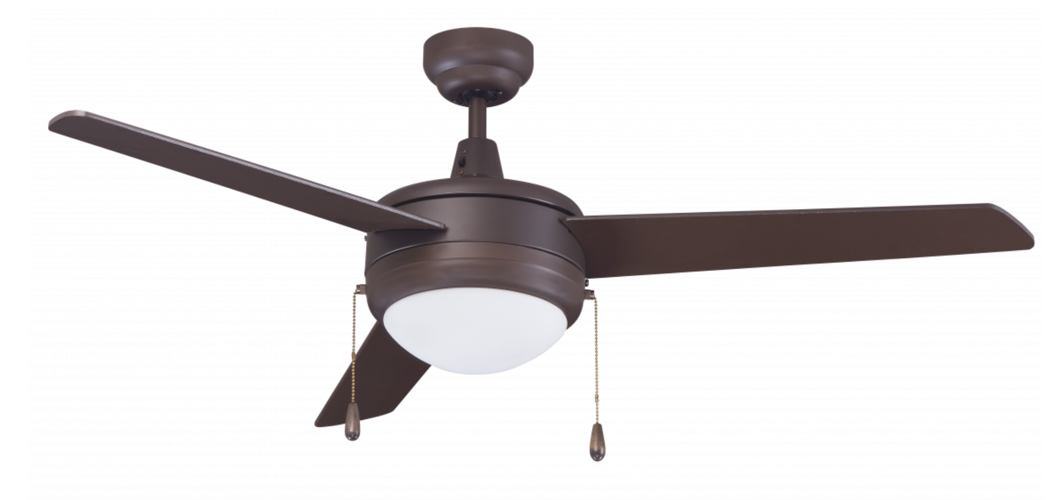ROYAL PACIFIC 1079BN-BN-E26-L CONTEMPO 50" 3-BLADE CEILING FAN BRUSHED NICKEL - E26 LED LIGHT KIT