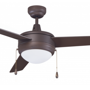 ROYAL PACIFIC 1079LED-OB-OB CONTEMPO 50" 3-BLADE CEILING FAN OIL-RUBBED BRONZE - INTEGRAL LED LIGHT KIT