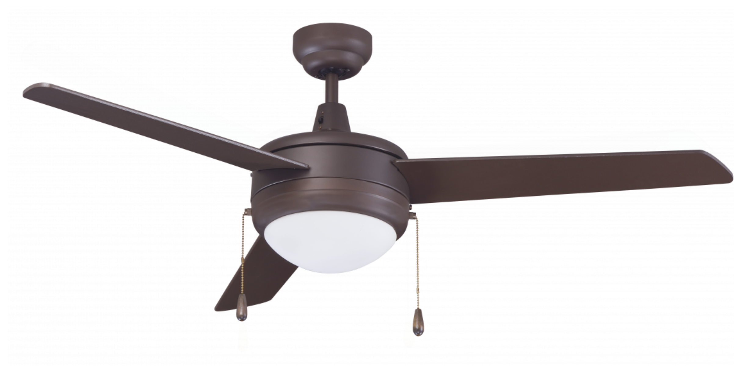 ROYAL PACIFIC 1079LED-OB-OB CONTEMPO 50" 3-BLADE CEILING FAN OIL-RUBBED BRONZE - INTEGRAL LED LIGHT KIT