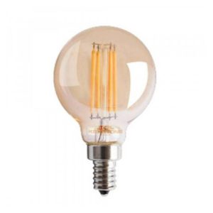 Keystone KT-LED4.5FG16-E12-822-A 4.5W E12 Dimmable Amber G16 LED Bulb