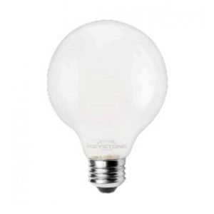 Keystone KT-LED5.5FG25-E26-950-F 5.5W Frosted G25 Filament LED Bulb 5000K