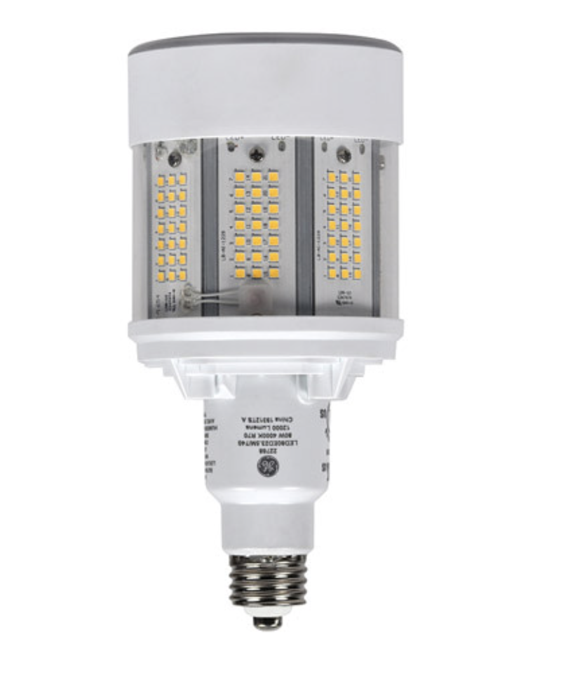 GE 22739 LED50ED23.5/750 LED REPLACEMENT BULB ED23.5, MOGUL SCREW (EX39), 50W, 120-277V AC 5000K