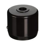 RAB MCAP2B PVC Mighty Cap Black 2-3/8" Threaded Hole