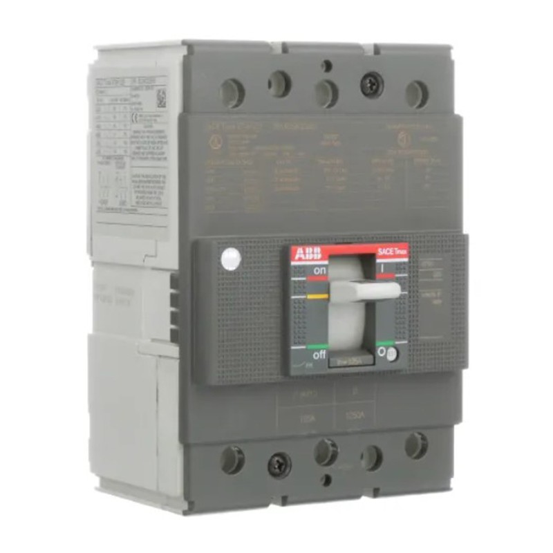 ABB XT3NU3125AFF000XXX Molded Case 3-Pole 125A Circuit Breaker